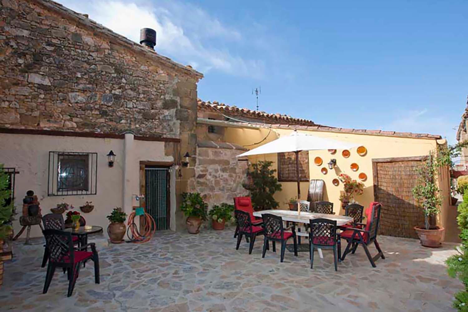 Casa Calvo Sxvi Villa Santa Eulalia la Mayor Bagian luar foto